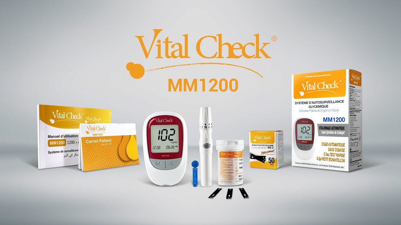 Vital Check MM1200 VitalCare Production Distribution Et Logistique